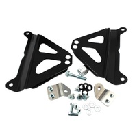 Works Connection Black Radiator Braces for Yamaha YZ 250 F 2014-2018
