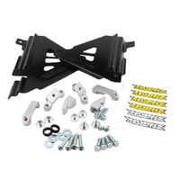 Works Connection Black Radiator Braces 18-B299