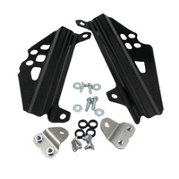 Works Connection Black Radiator Braces 18-B496