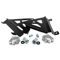 Works Connection Black Radiator Braces for Honda CRF 250 RX 2022-2024