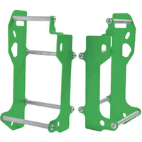 CrossPro Green Aluminium Radiator Guard for Kawasaki KX450F 2006-2009
