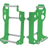 CrossPro Green Aluminium Radiator Guard for Kawasaki KX450X 2021-2023