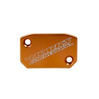 Works Connect Orange Brake/Clutch Caps Husq FC 250 R/Star Ed 2022-2024 (21-040)