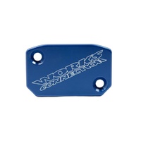 Works Connect Blue Brake/Clutch Caps Husq FC 250 Rockstar Ed 2022-2024 (21-060)