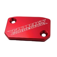 Works Connection Red Brake/Clutch Caps for Husqvarna FC 250 R/Star Ed 2022-2024