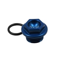 Works Connection Blue Oil Fill Plug for Yamaha YZ 80 1993-2001