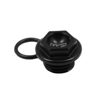 Works Connection Black Oil Fill Plug for Kawasaki KX 112 2022