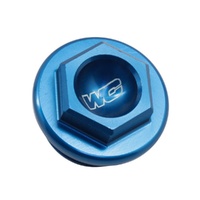 Works Connection Blue Oil Fill Plug for Husqvarna TC 65 2018-2022