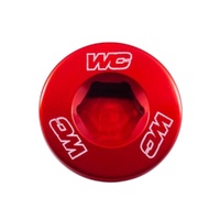 Works Connection Red Oil Fill Plug for Husqvarna FE 350 S 2024-2025