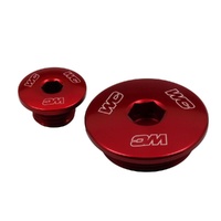 Works Connection Red Oil Fill Plug for Honda CRF 150 F 2003-2005