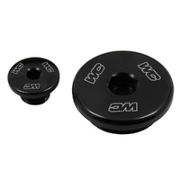 Works Connection Black Engine Plug 24-546