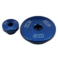 Works Connection Blue Oil Fill Plug for Yamaha YZ 250 F 2014-2025