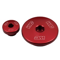 Works Connection Red Oil Fill Plug for Yamaha WR 450 F 2016-2025