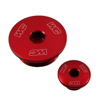 Works Connection Red Oil Fill Plug for Honda CRF 250 R 2018-2025