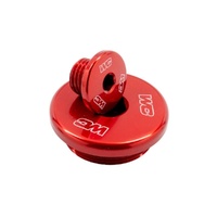 Works Connection Red Oil Fill Plug for Kawasaki KX 450 X 2020-2023