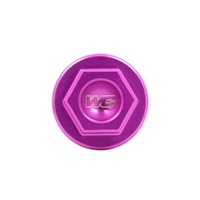 Works Connection Purple Oil Fill Plug for Kawasaki KX 112 2022