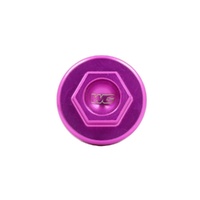 Works Connection Purple Oil Fill Plug 24-P079