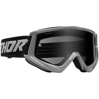 THOR Combat Racer Sand Grey/Black Goggles