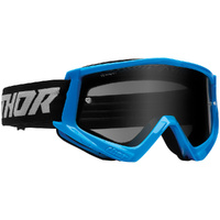 THOR Combat Racer Sand Blue/Grey Goggles