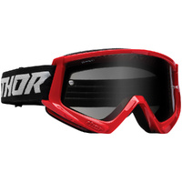 THOR Combat Racer Sand Red/Grey Goggles