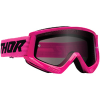 THOR Combat Racer Sand Flo Pink/Black Goggles