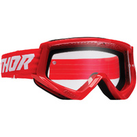 THOR Combat Racer Red/White Goggles