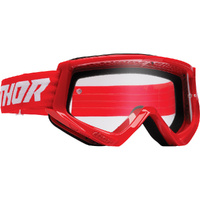 THOR Combat Racer Red/White Kids Goggles