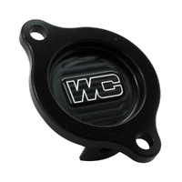 Works Connection Black Oil Filter Cover 27-010