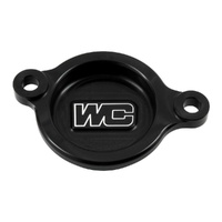 Works Connection Black Oil Filter Cover for Honda CRF 250 R 2018-2025