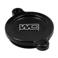 Works Connection Black Oil Filter Cover 27-080