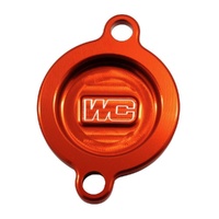 Works Connection Orange Oil Filter Cover for KTM 505 SX-F 2007-2008