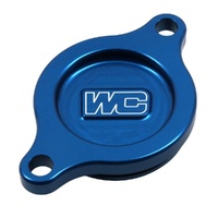Works Connection Blue Oil Filter Cover 27-130