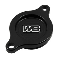 Works Connection Black Oil Filter Cover 27-140