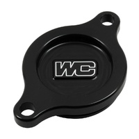 Works Connection Black Oil Filter Cover for Suzuki RM-Z 250 2007-2025