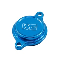 Works Connection Blue Oil Filter Cover 27-145