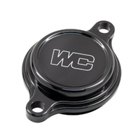 Works Connection Black Oil Filter Cover for Yamaha YZ 450 FX 2016-2023