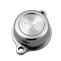 Works Connection Grey Oil Filter Cover for Yamaha YZ 450 FX 2024-2025