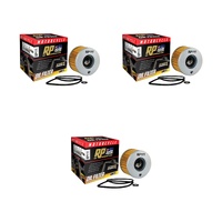 3 Pack RP Oil Filter for Honda CB400N 2 Cyl 1977-1978