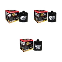3 Pack RP Oil Filter for Kawasaki KAF300 Mule 550 1997-2003