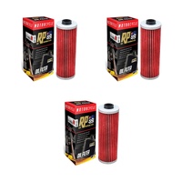 3 Pack RP Oil Filter for BMW R 100-7 1976-1980