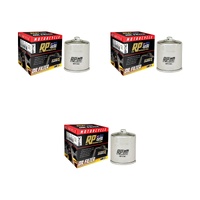 3 Pack RP Chrome Oil Filter for Harley 1250 VRSCSE V-Rod CVO 2007