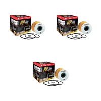 3 Pack RP Oil Filter for Kawasaki ZL1000 1988