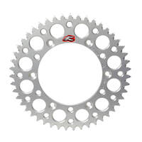 Renthal Ultralite Rear Sprocket 52T for TM Racing MX 125 2T 2020 >Silver