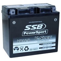SSB VSPEC AGM Battery for Harley 1340 FLSTN HERITAGE SOFTAIL NOSTALGIA 1993-1994