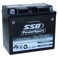 SSB VSPEC AGM Battery for Harley 1340 FXSTC SOFTAIL CUSTOM 1991-1996