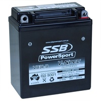 SSB VSPEC AGM Battery for Yamaha TT350W ADR 2001