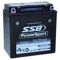 SSB VSPEC AGM Battery for Aprilia SR50 R 2009-2018