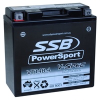 SSB VSPEC AGM Battery for Yamaha XVS1100A V-STAR CLASSIC 2000-2013