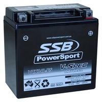 SSB VTX14L-BS VSPEC AGM Battery