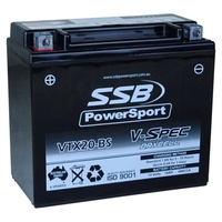 SSB VSPEC AGM Battery for Arctic Cat MUDPRO 1000I LTD EFI 2012-2014